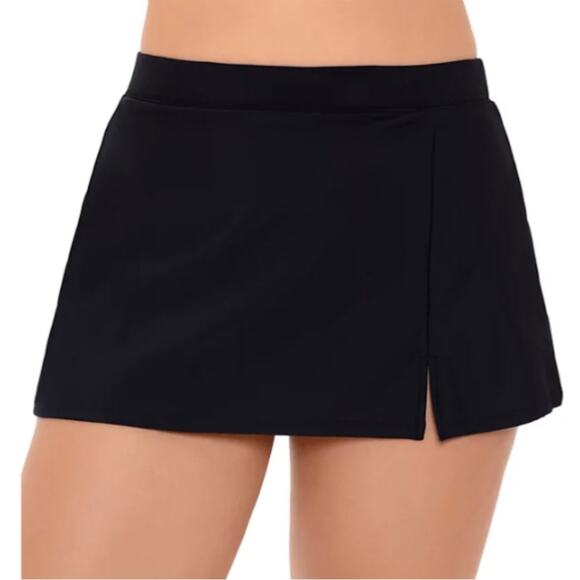 Swim Solutions Tummy Control Swim skirt black - 18 - Picture 1 of 11